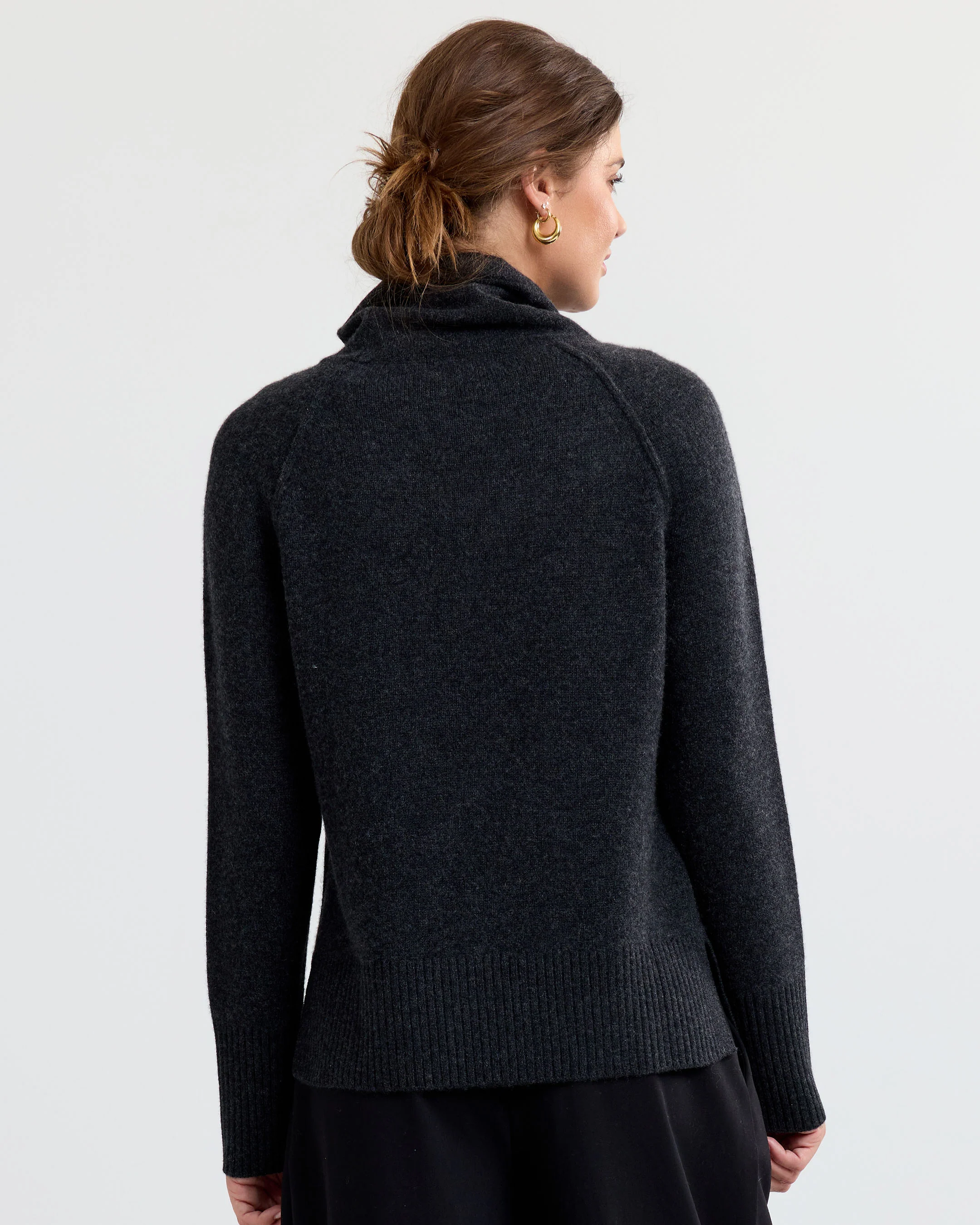 Cashmere Drawstring Funnel - Image 6