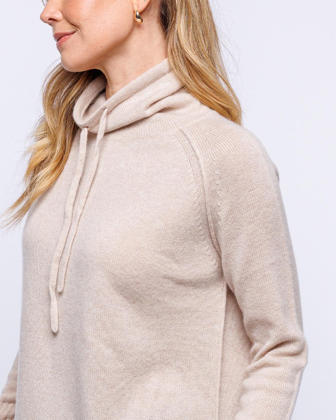 Cashmere Drawstring Funnel - Image 3