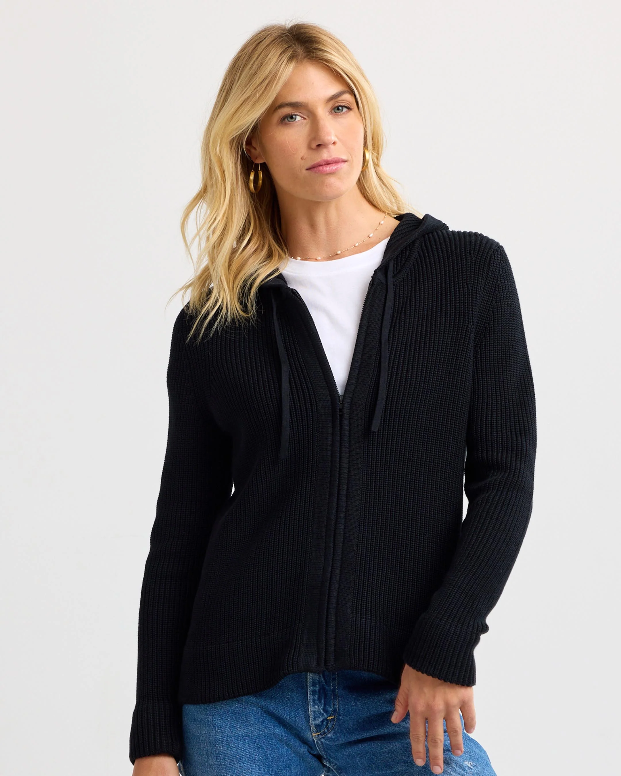 Cotton Fisherman Hoodie - Image 3