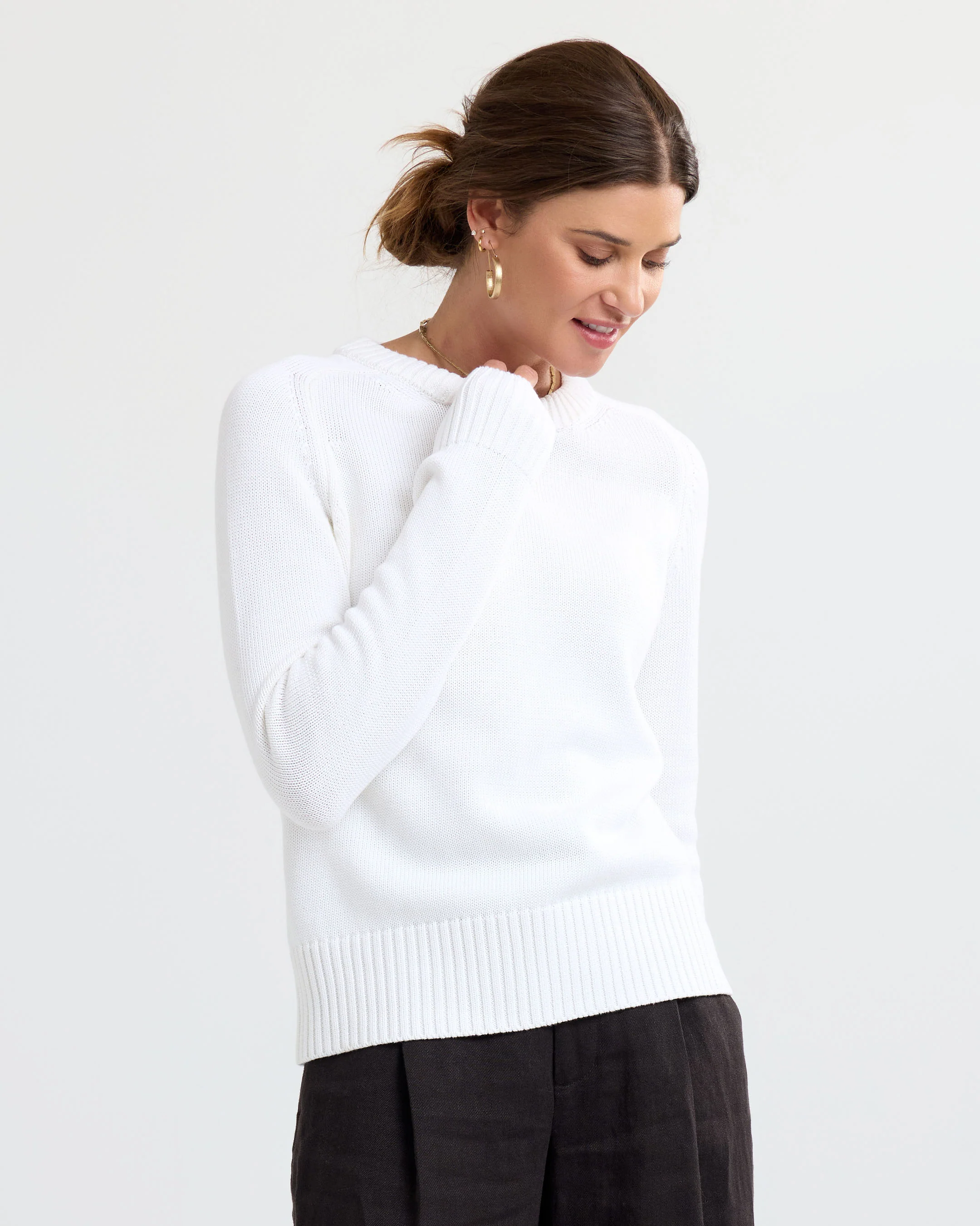 Cotton Silk Crew - Image 2