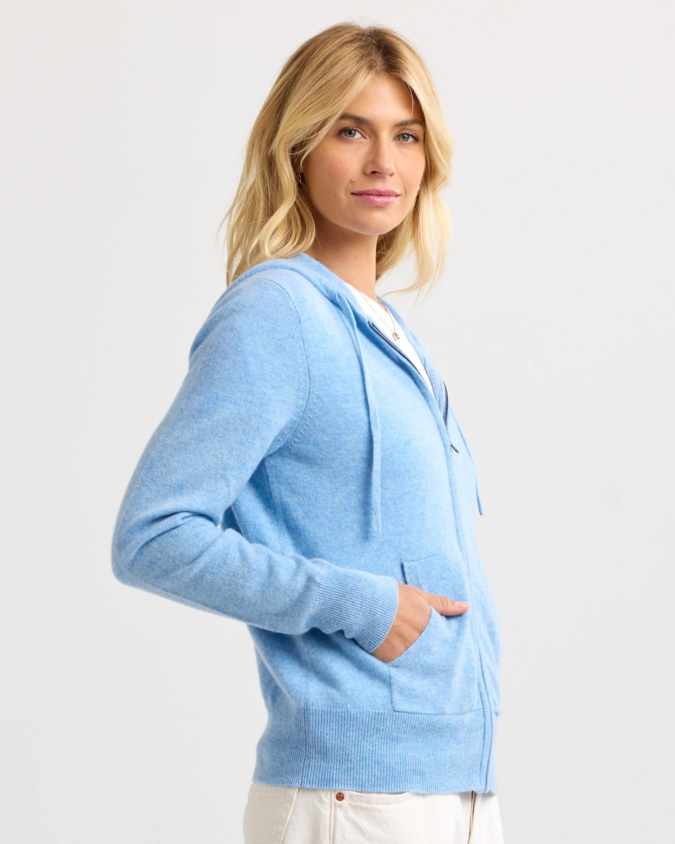 Essential Cashmere Hoodie - Image 3